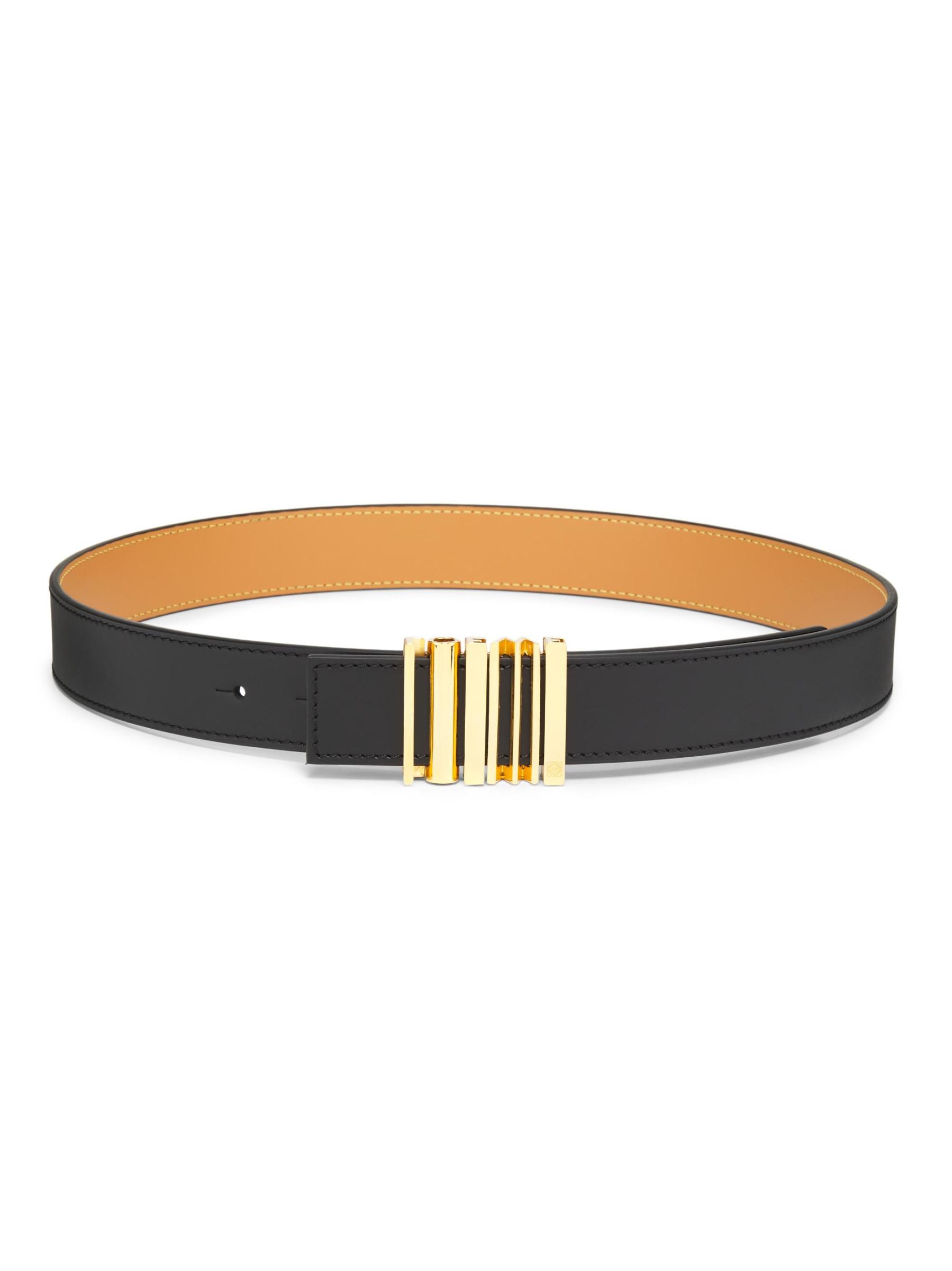Shop Loewe - Graphic Leather Belt | Saks Fifth Avenue Canada