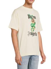 VIP価格＊関税込み＊Palm Angels \"Ivy pin up\" Tシャツ Palm Angels Ivy Pin Up T-shirt | Neutrals | FARFETCH