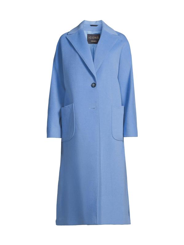 Icons Wool-Blend Long Coat