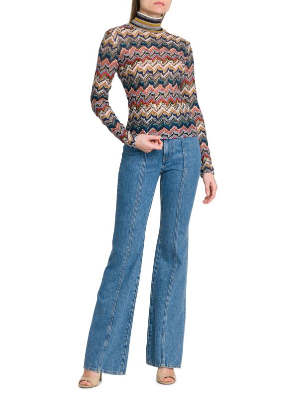 Missoni - ジグザグ・ロールネック・セーター をオンライン購入