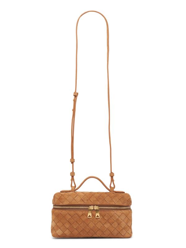 #8: حقيبة فانيتي من الجلد المدبوغ من بانج بانج بانج - ذهب كهرماني