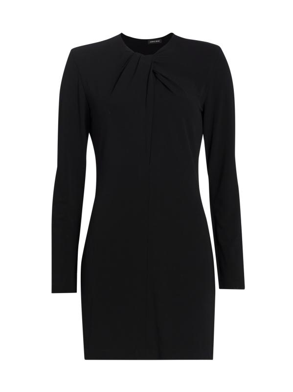 ワンピースその他 ANINE BING Black Lilith dress in silk blend ANINE BING Lilith Dress - Black