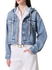rag&bone クロップド ミラマー ト トラッカー デニム風