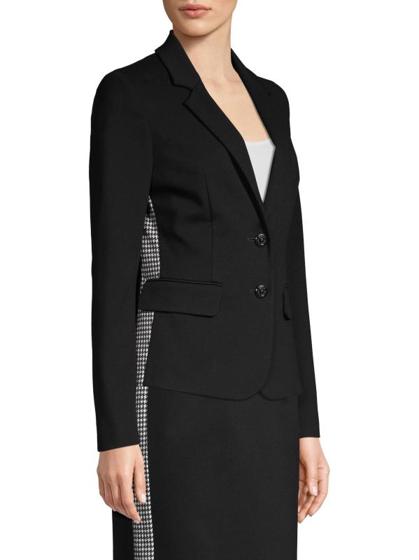 #3: بليزر بونتو ميلانو هاوندستوث المقلّم - أسود