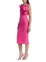 Badgley Mischka - ストレッチクレープシースドレス を