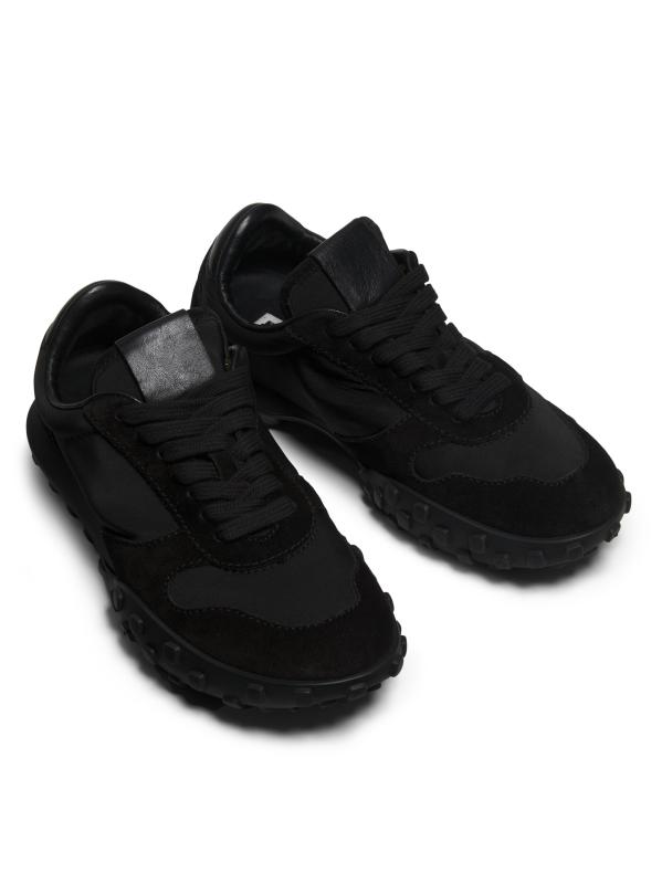 Jil Sander - レザーロートップスニーカー をオンライン購入