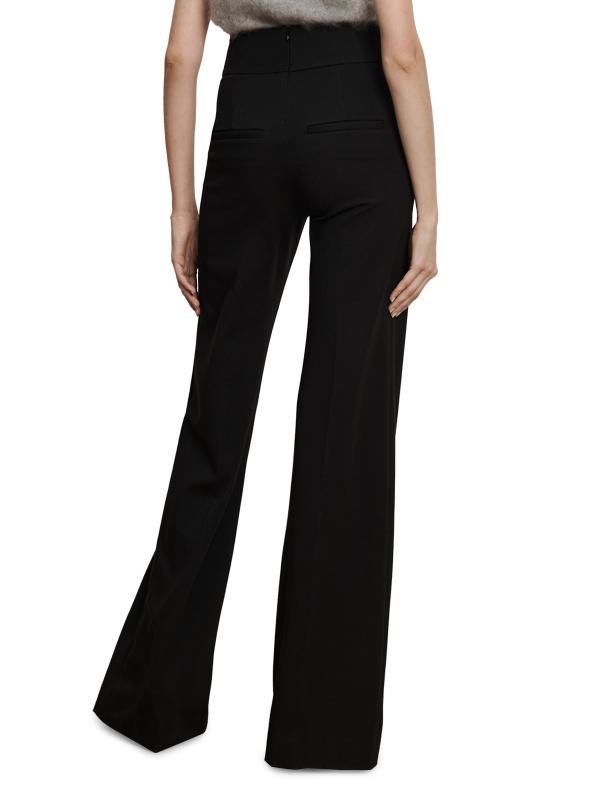 #4: بنطال كاليندا واسع الساق - أسود