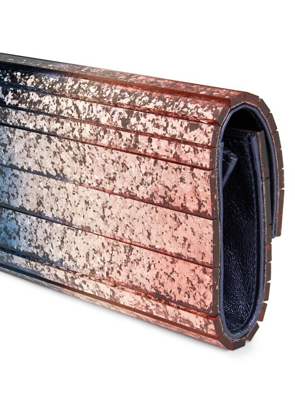 JIMMY CHOO グリッター デグラデ スウィーティー クラッチ