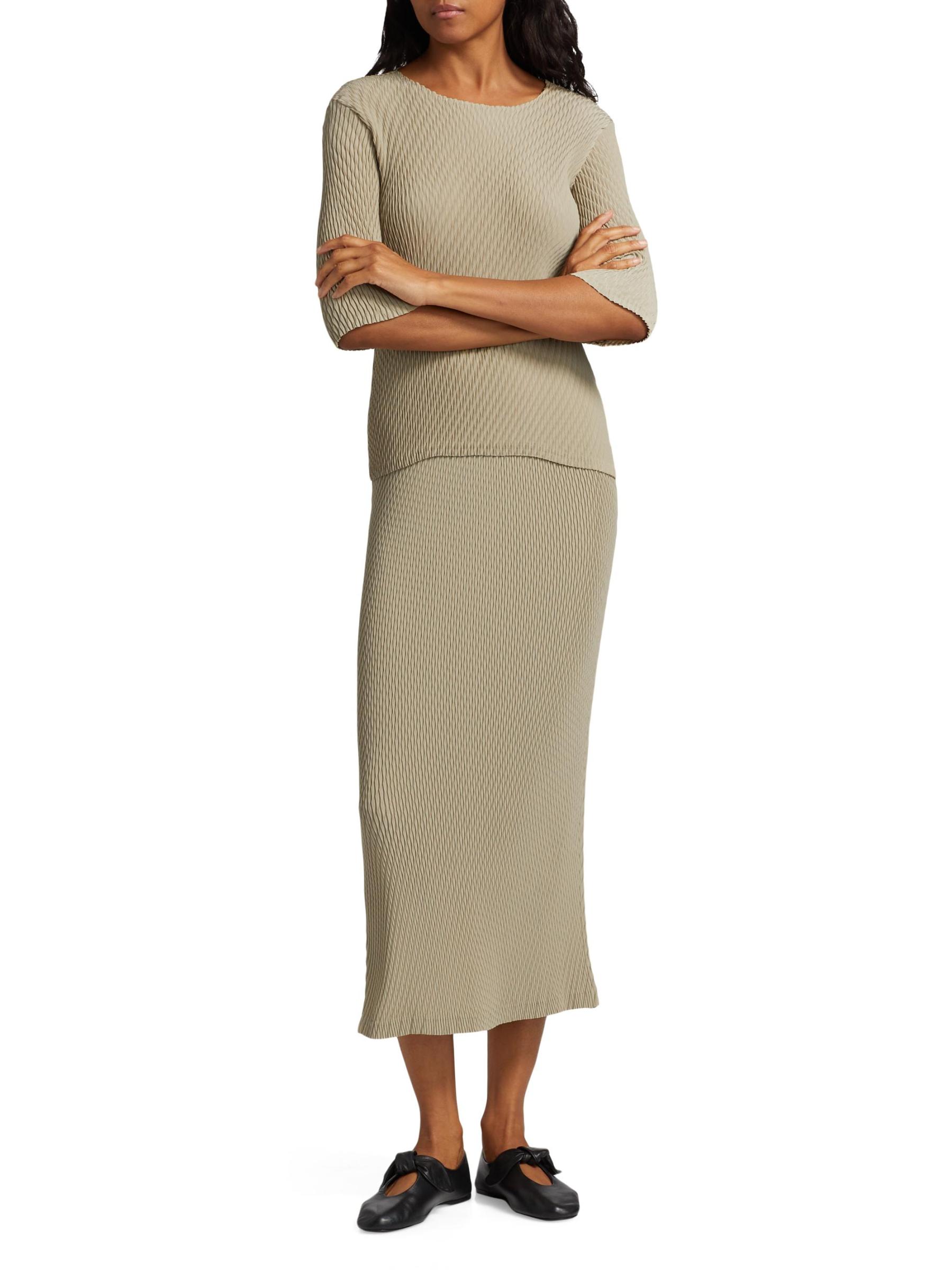 Shop Issey Miyake - Rhombus Pleats Top | Saks Fifth Avenue Mexico