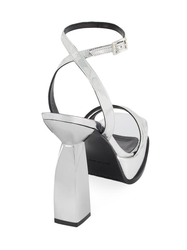 新品Nodaleto シルバーサンダル