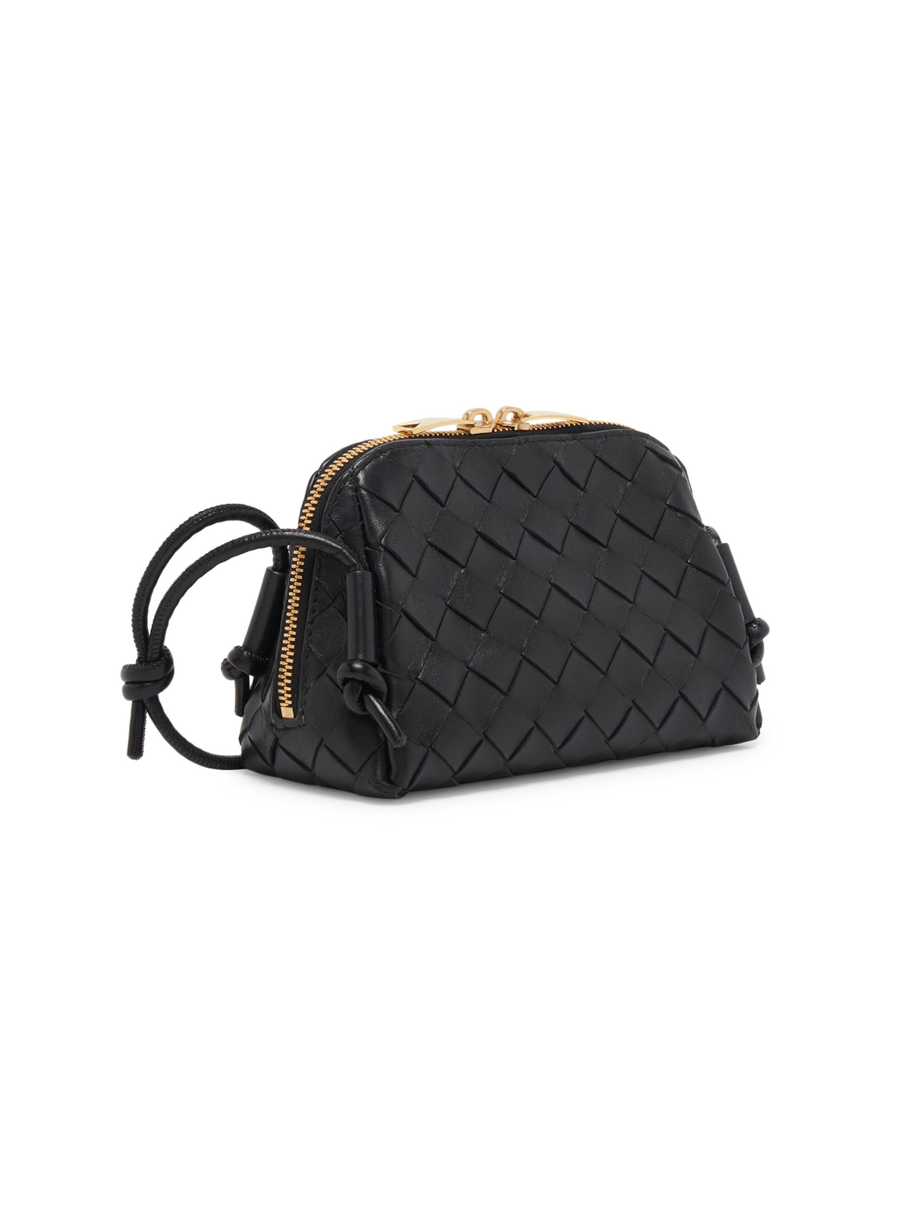 Bottega Veneta - イントレチャート・ナッパ・レザー・ポーチ を