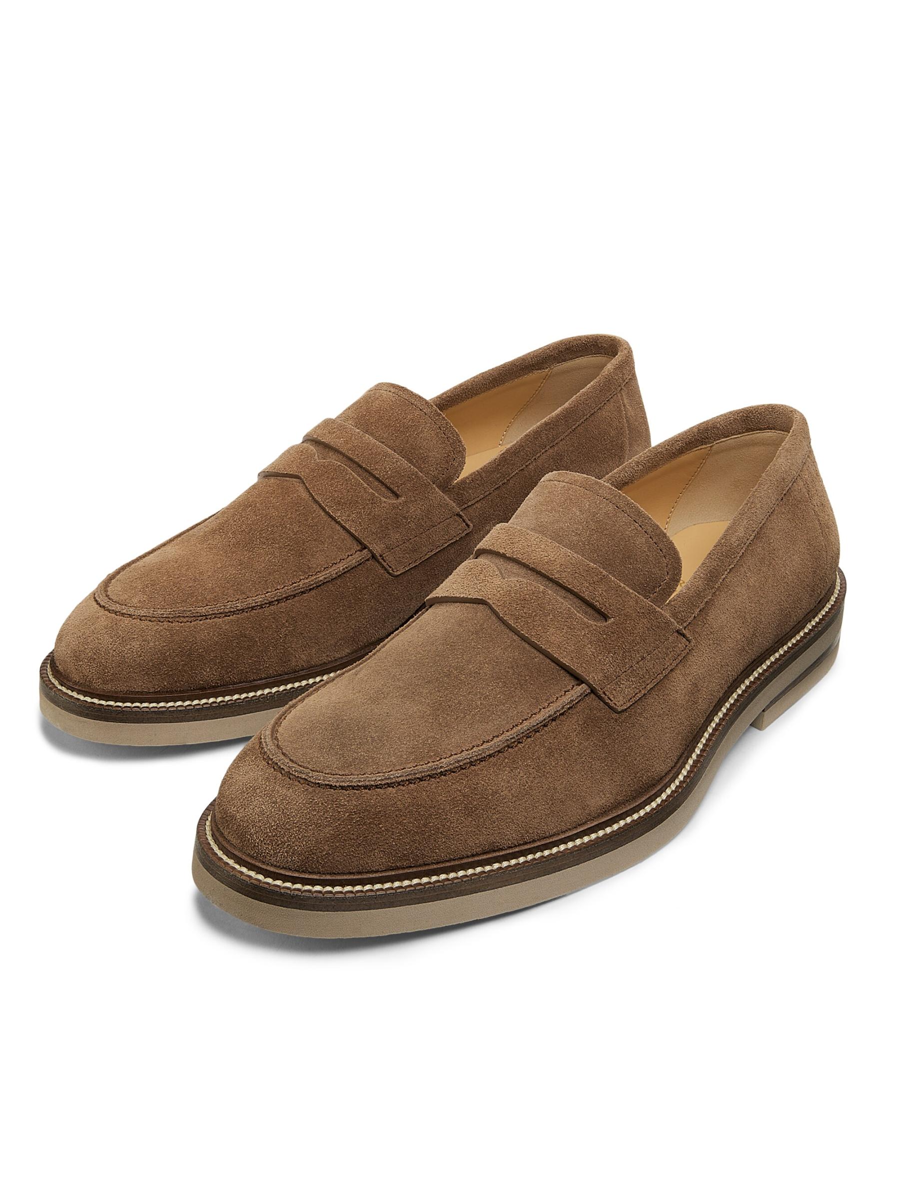 シックな誘惑【Brunero Cucinelli】スエードペニーローファー Brunello Cucinelli - スエードペニーローファー をオンライン