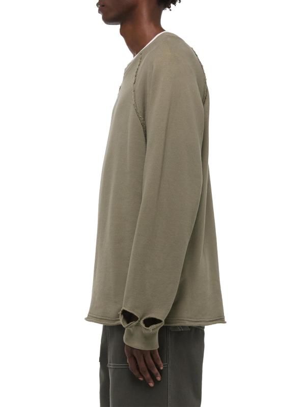 #3: سويت شيرت برقبة مستديرة من القطن ديستوارد تيري - غبار حكيم