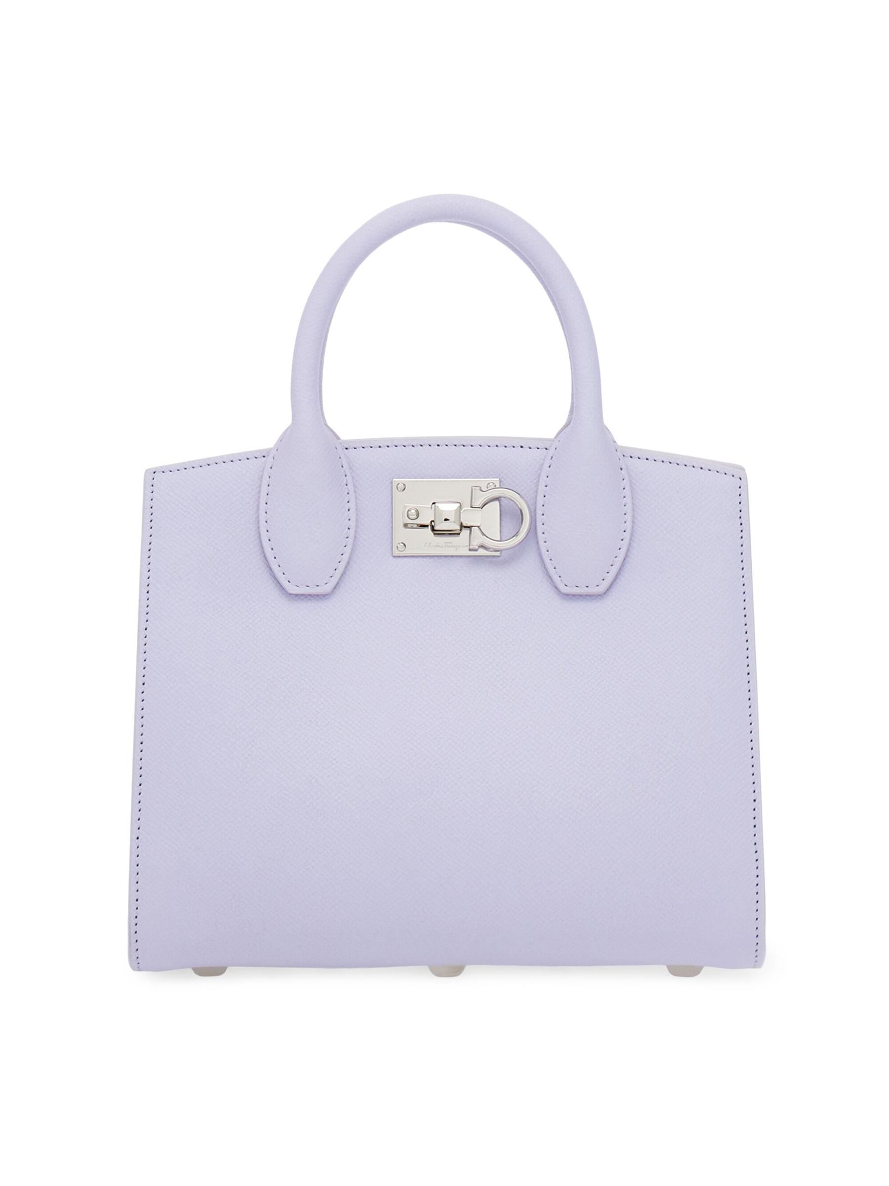 Ferragamo正規品/関税送料込み Small Top HandleBag Ferragamo Small Iconic Top Handle Bag | White | FARFETCH