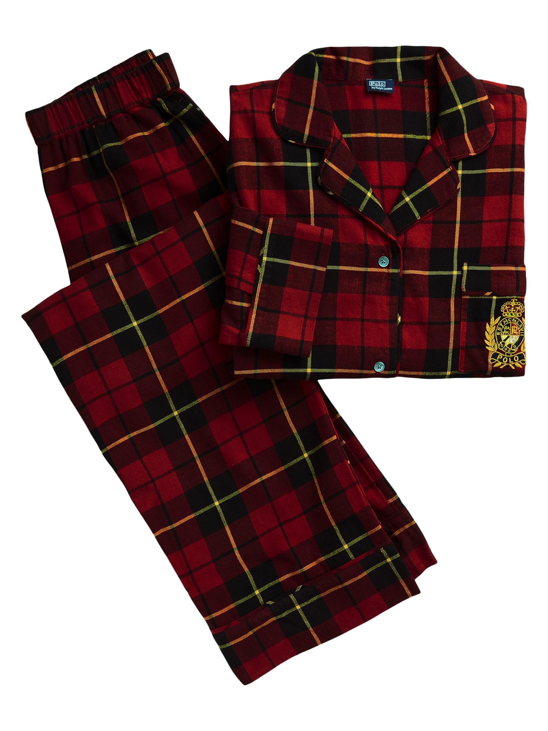 Polo Ralph Lauren マディソンパジャマセット Polo Ralph Lauren - マディソンチェック柄コットンパジャマ を