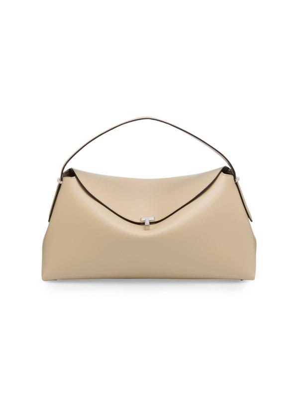 حقيبة T-Lock الجلدية بمقبض علوي