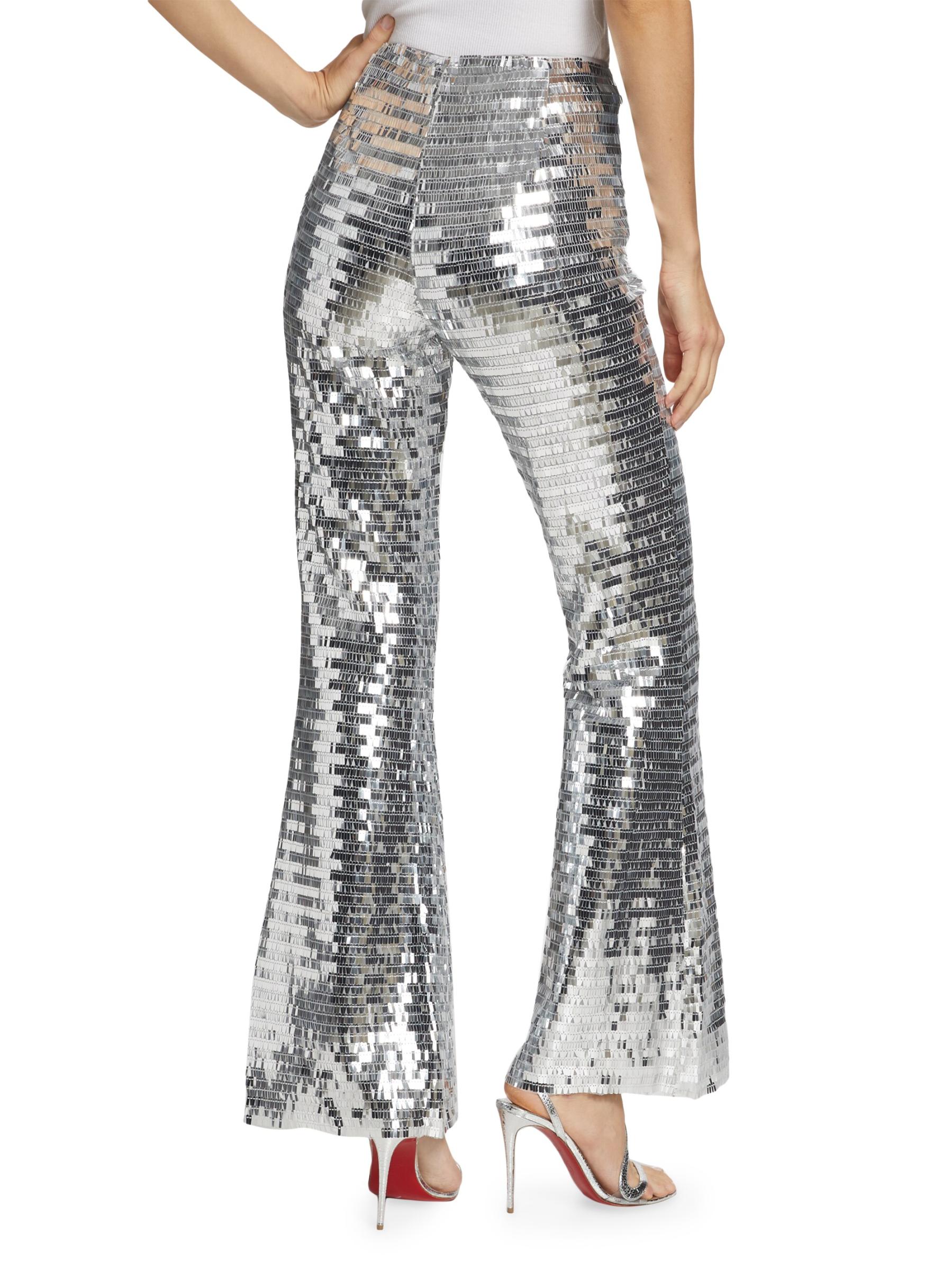 Robo Sequin Mesh Pants