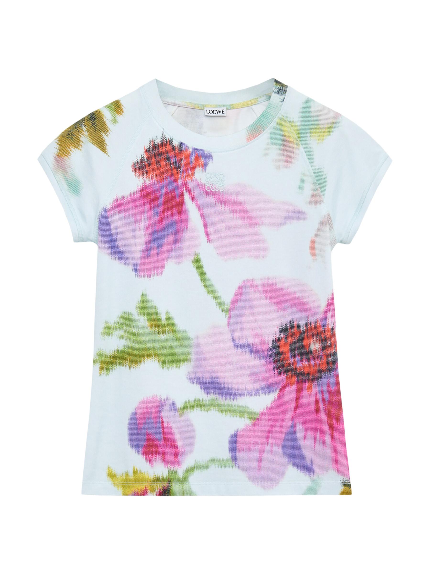 LOEWE直営店 フローラルプリントTシャツ Loewe - フローラル・コットン・ブレンドTシャツ をオンライン