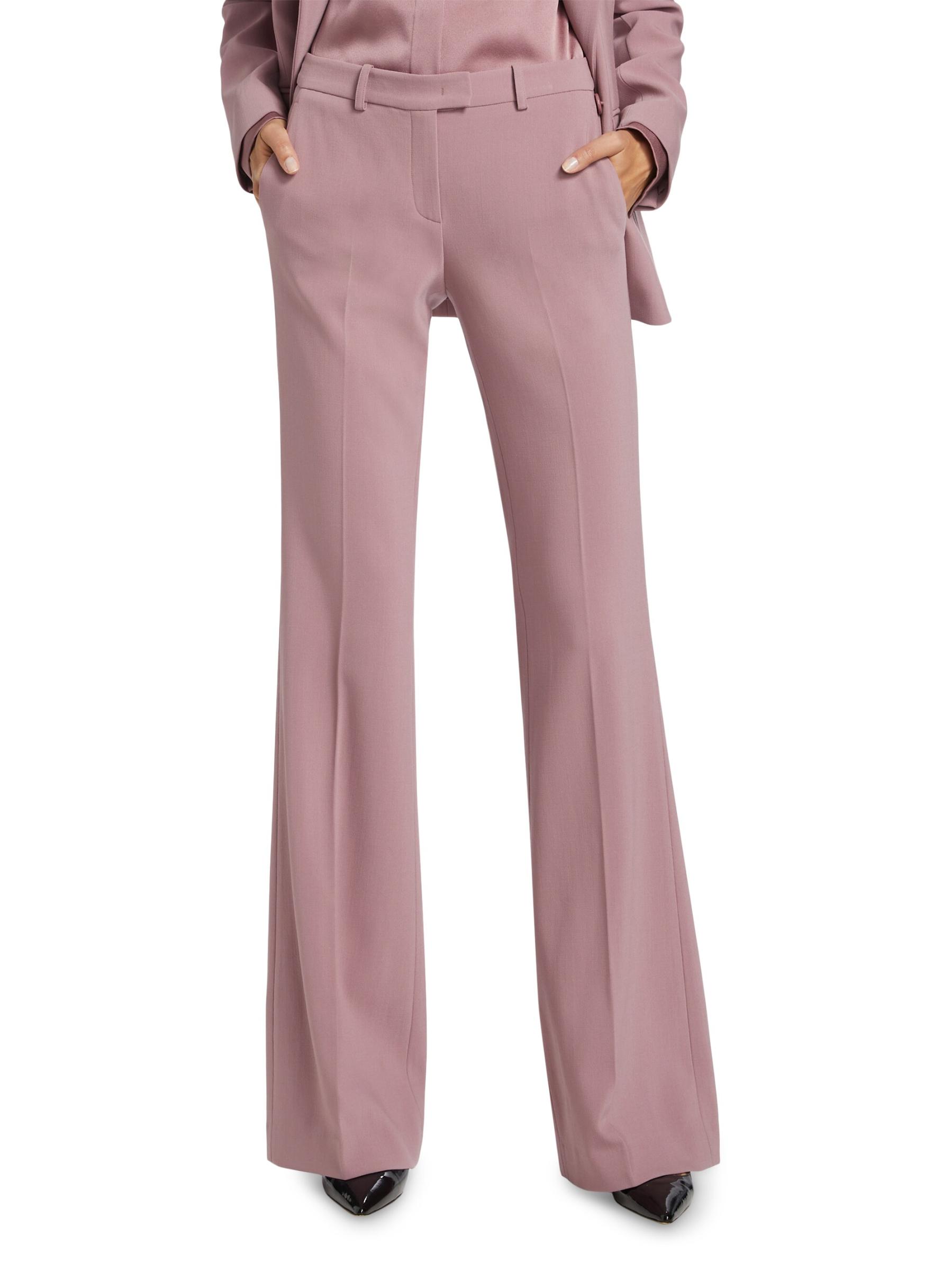 【送料&関税込】Michael Kors Flare Pants Michael Kors Collection Flare Wool Pants - Bergdorf Goodman