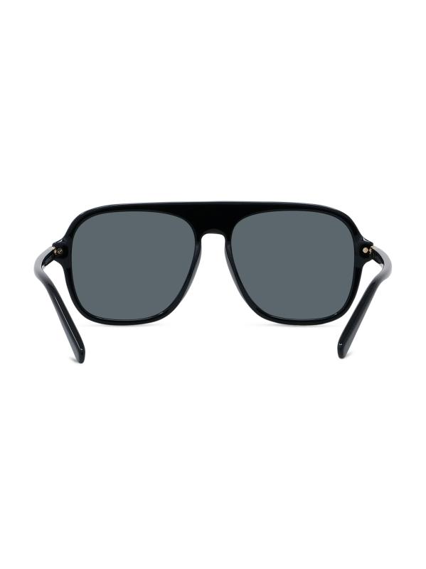 #5: نظارة شمسية ستيلا بايلوت 57 ملم - أسود رمادي غامق