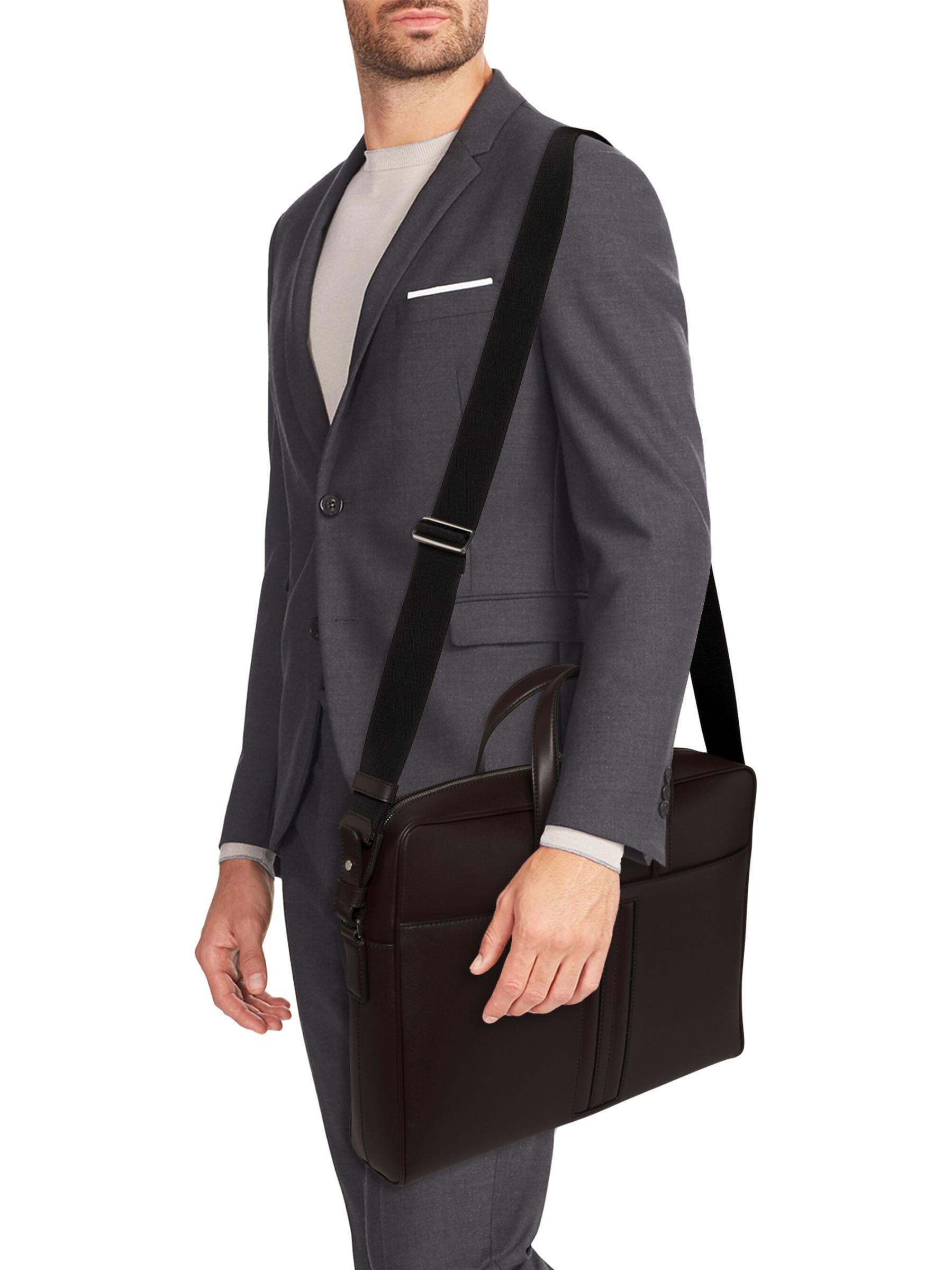 Bally - レザートップハンドルバッグ をオンライン購入 | Saks