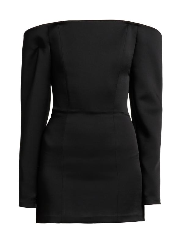 STELLA MCCARTNEY ワンピース Off-shoulder jersey 1052202 Shop Stella McCartney - Satin Off-the-Shoulder Minidress