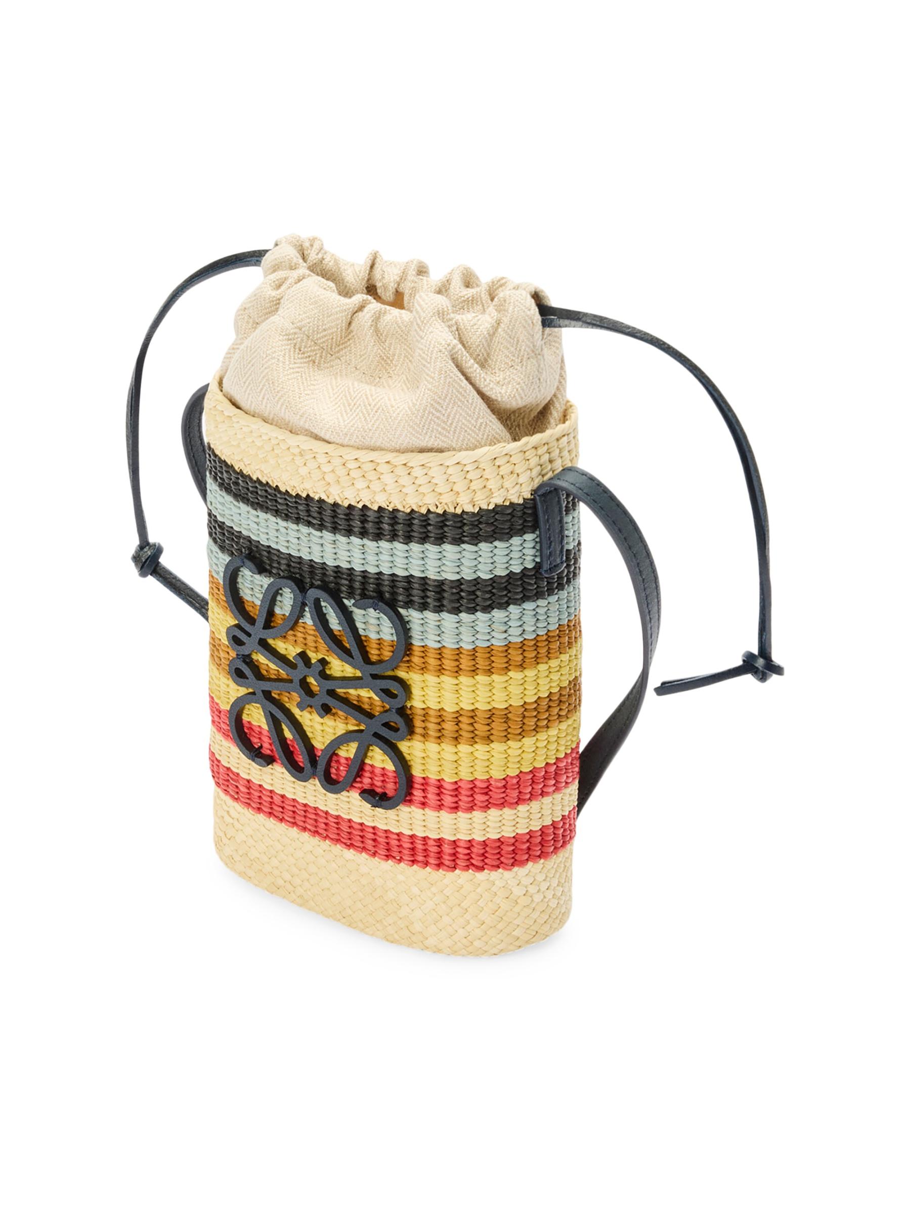 ◆LOEWE 最新作◆ポーラ イビサ アナグラム バケットバッグ◆ 関税送料込】Loewe Paula's Ibiza アナグラム バケットバッグ