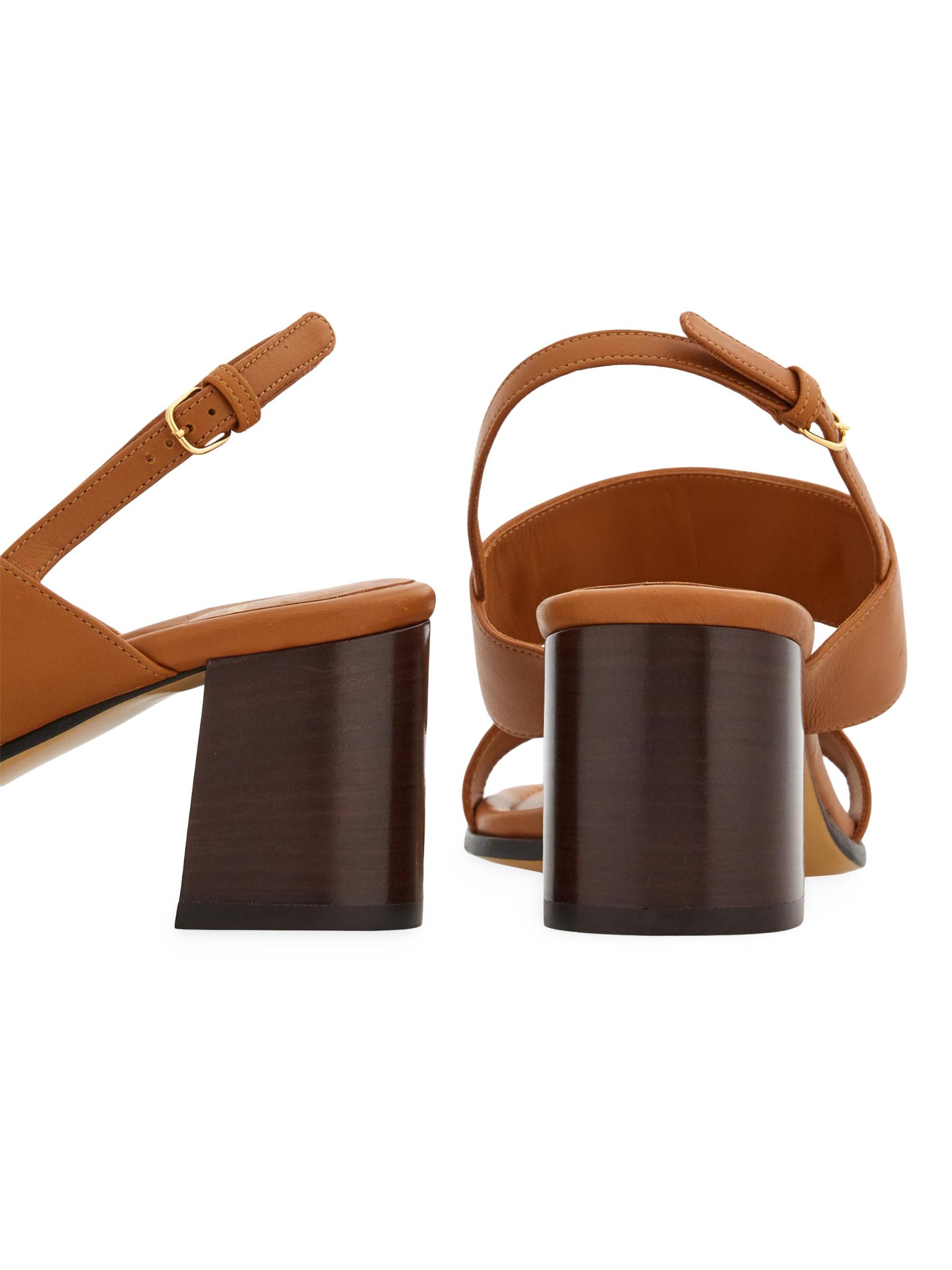 Ferragamo - Lou 55MM レザースリングバックサンダル を