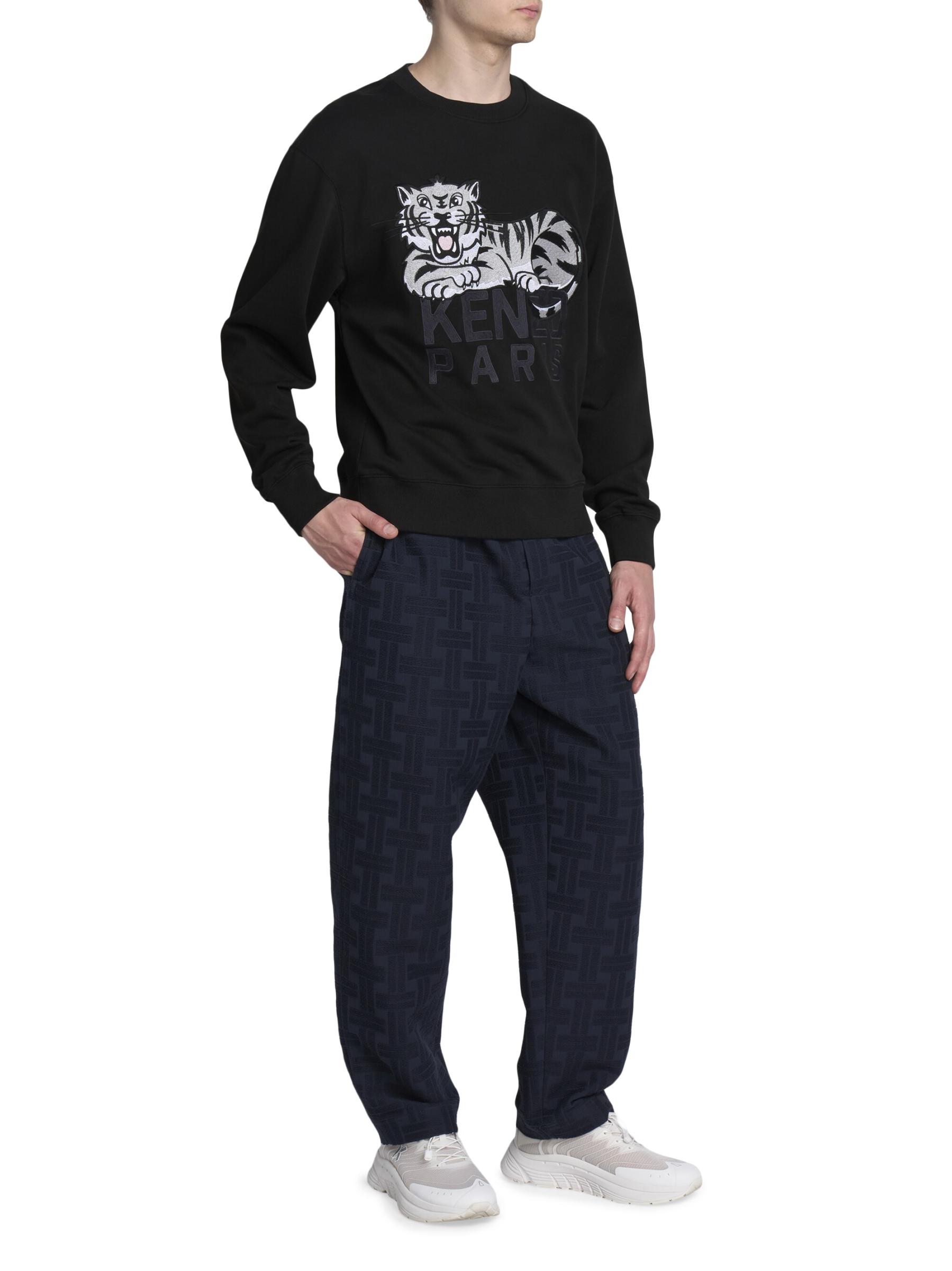 スウェット・トレーナー Kenzo Happy Tiger Sweatshirt KENZO Happy Tiger' embroidered sweatshirt in cotton | Men's