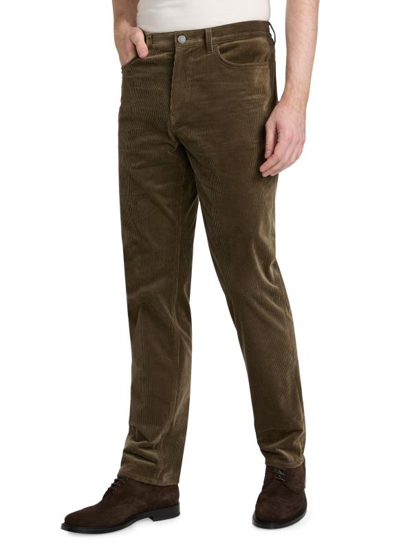 #3: بنطال قصير قابل للتمدد بأرجل مستقيمة - مدرج