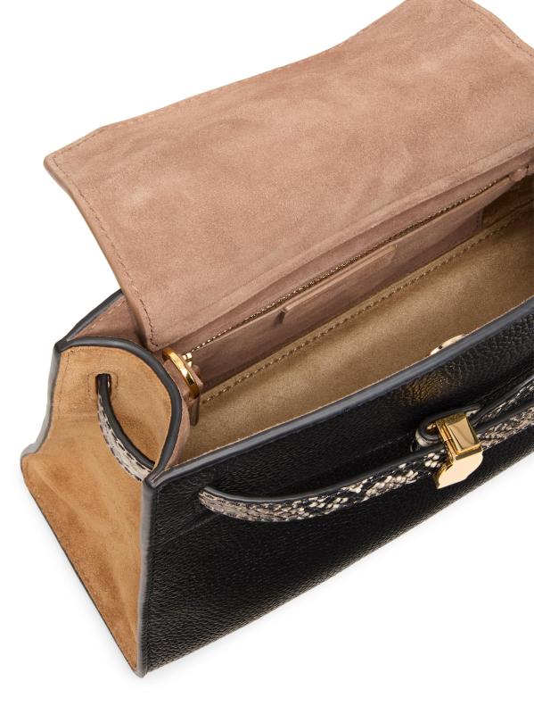 #5: حقيبة داش ذات مقبض علوي محجوب بالألوان - أسود