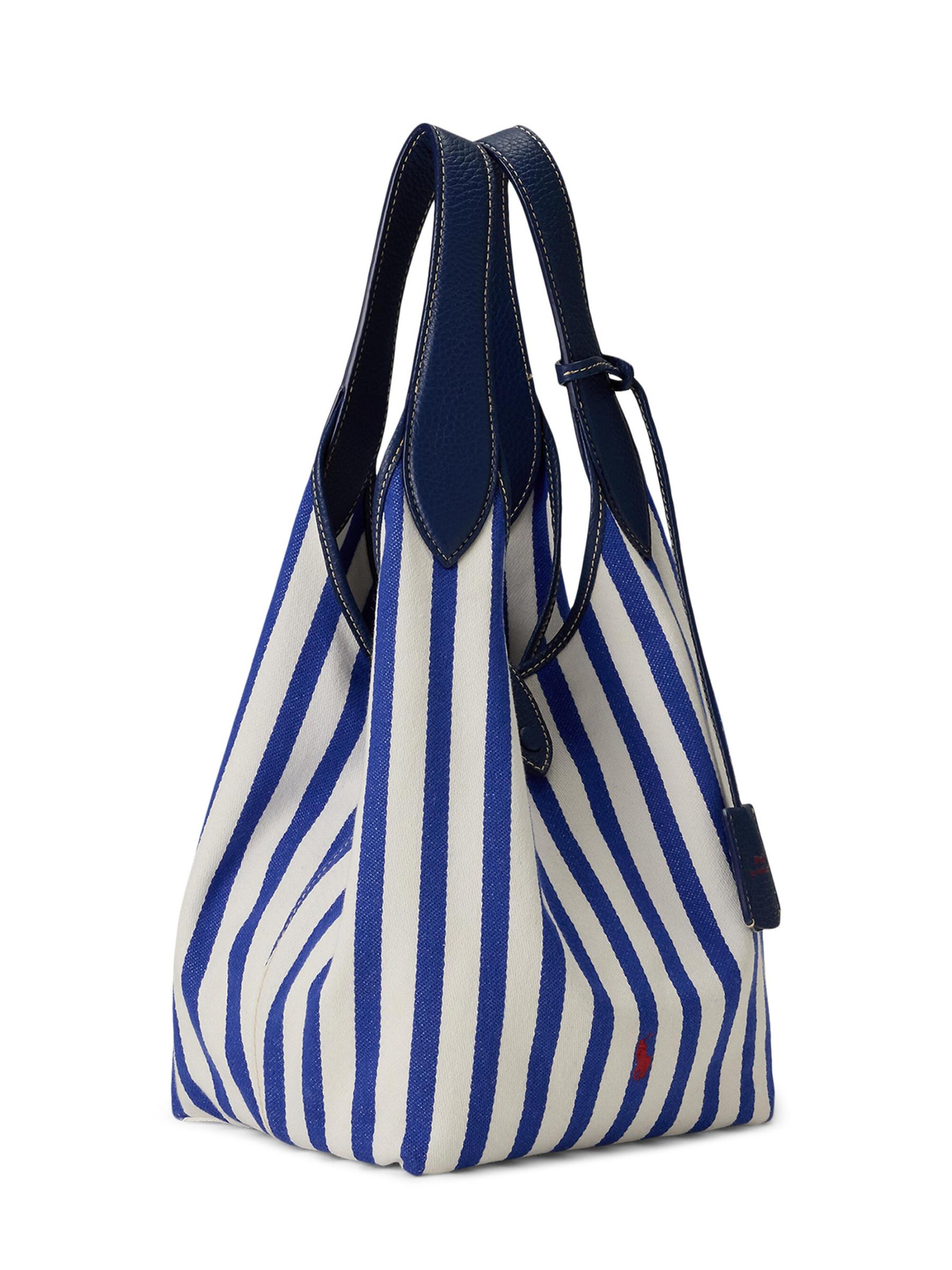 トートバッグ Polo Ralph Lauren Polo Play Striped Canvas Tote Polo Play Striped Canvas Tote