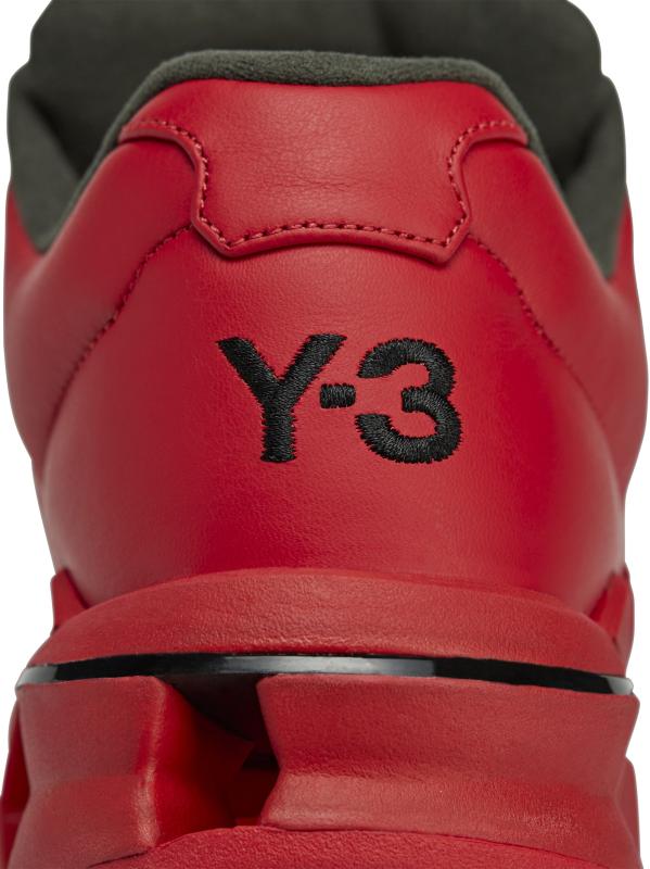 Shop adidas Y-3 - A3 Control Leather Sneakers | Saks Fifth