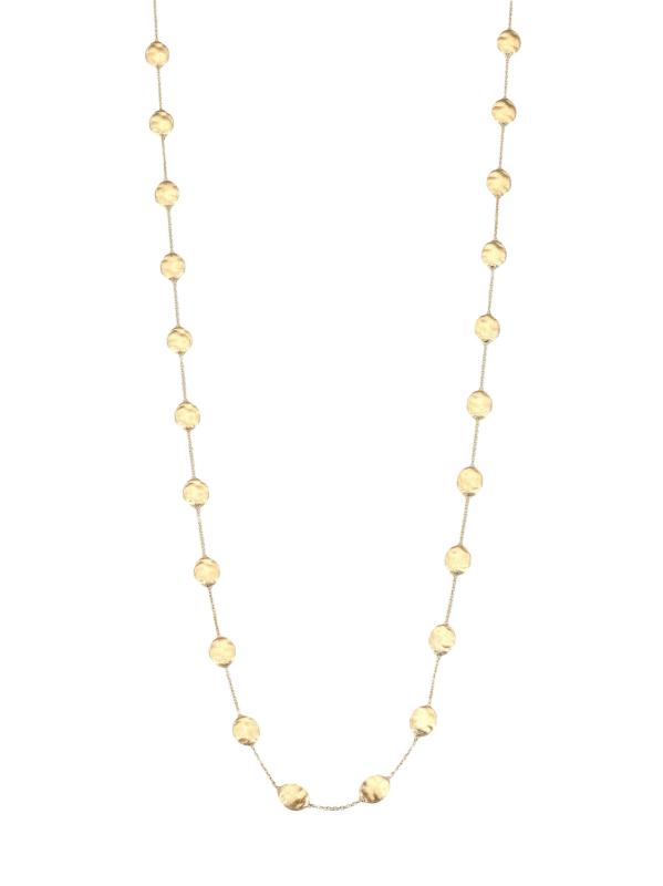 قلادة Siviglia من الذهب الأصفر عيار 18 قيراطًا