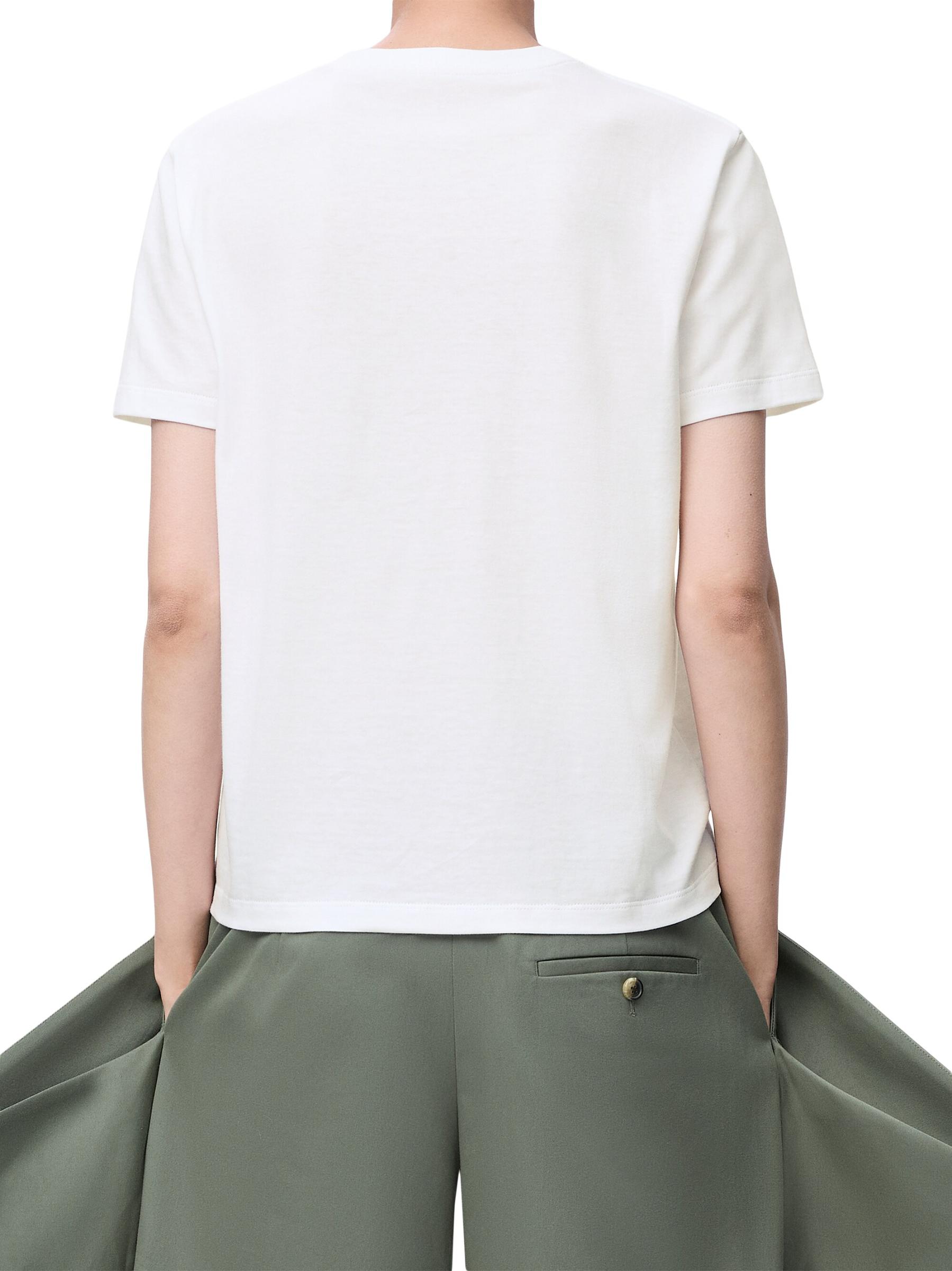 【LOEWE】ロエベ コットン リラックスフィット Tシャツ リラックスフィット Tシャツ（コットン） グレー - LOEWE