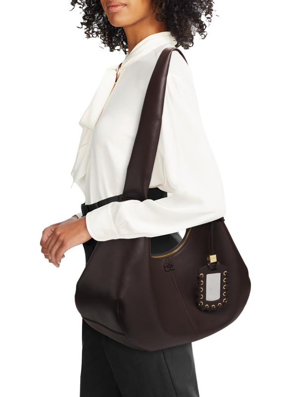 GANNI☆ホーボー ミディアム ショルダーバッグ♪【送料込】 GANNI/ガニー】Bou Bag Hobo Medium：ショルダーバッグ