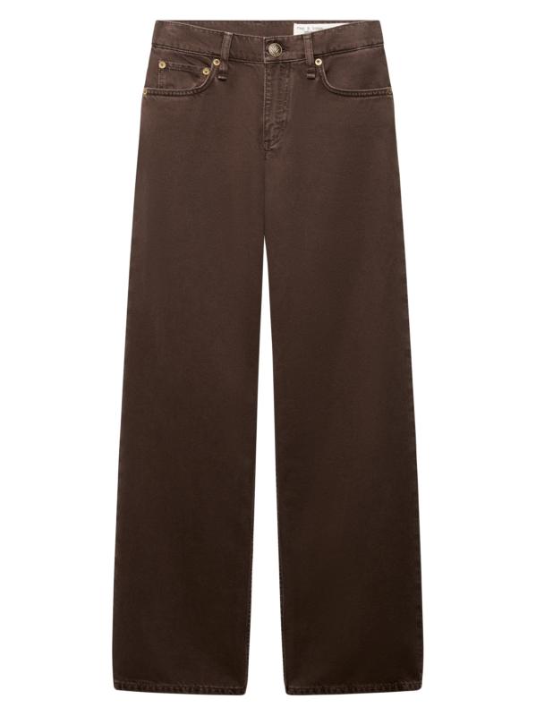 بنطال جينز من القطن Saige بأرجل مستقيمة