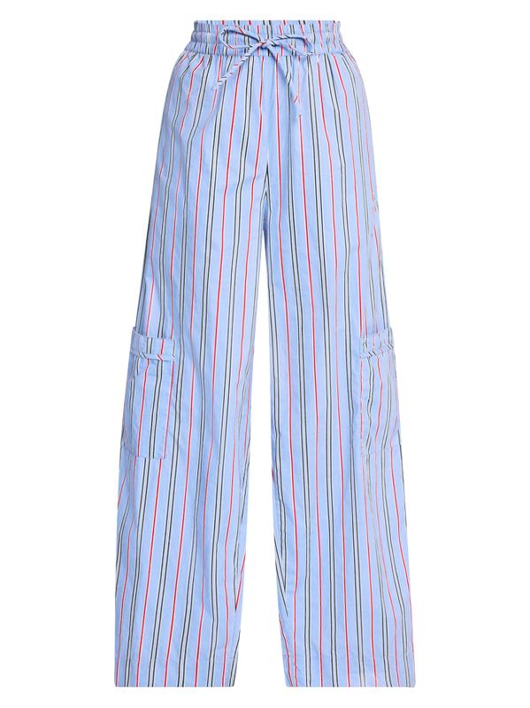 Harrison Striped Cotton Pants