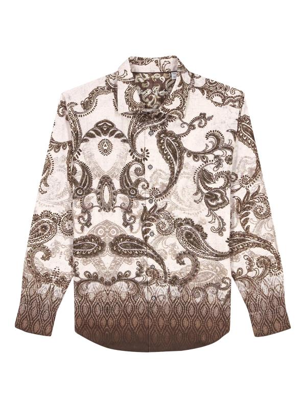 قميص قطني من والينغتون أومبير بيزلي