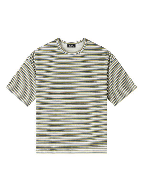 ◆A.P.C◆ バハイア ストライプTシャツ A.P.C. - バイア・ストライプTシャツ をオンライン購入 | Saks