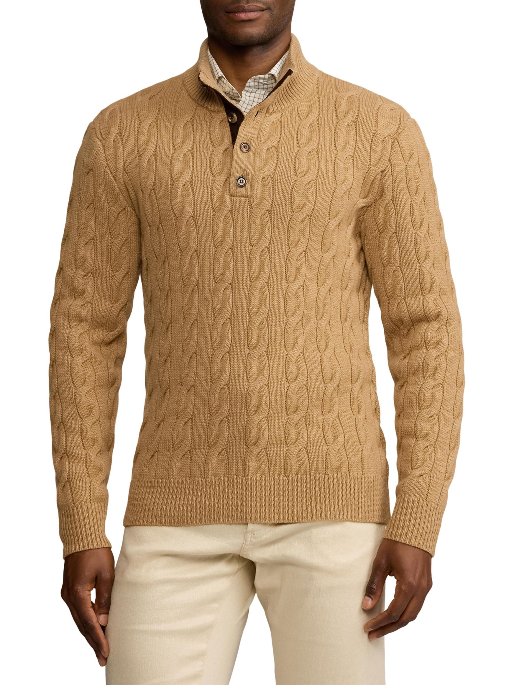 Ralph Lauren Purple Label カシミヤ リブニット Ralph Lauren Purple Label - Navy Textured Silk & Cashmere