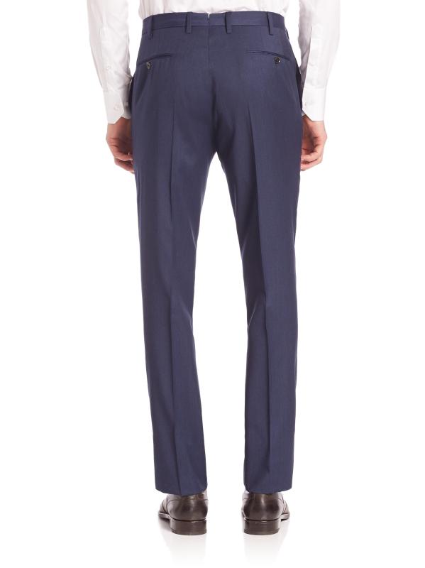 Classic Wool Blend Trousers