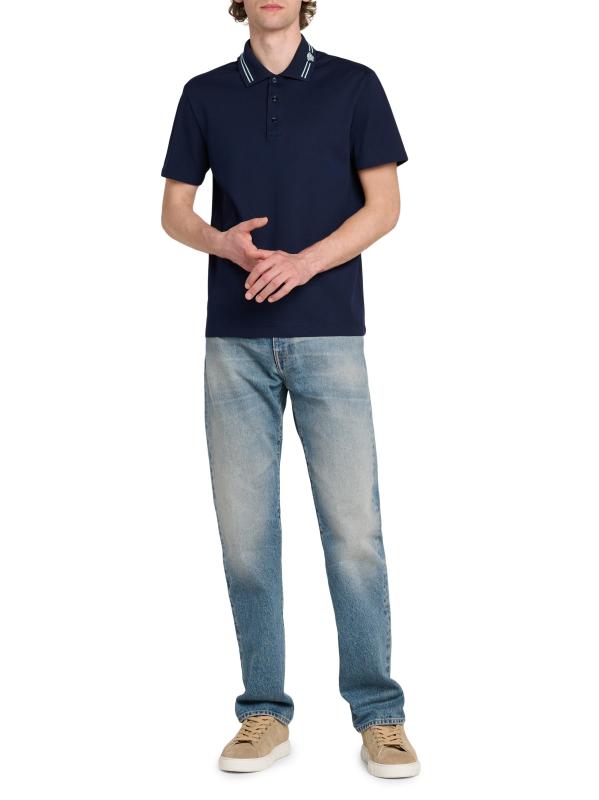 #6: بنطال جينز ميدوسا بتصميم مستقيم - أزرق متوسط