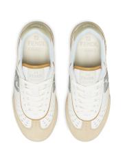Shop Fendi - Match FF Denim & Suede Low-Top Sneakers | Saks