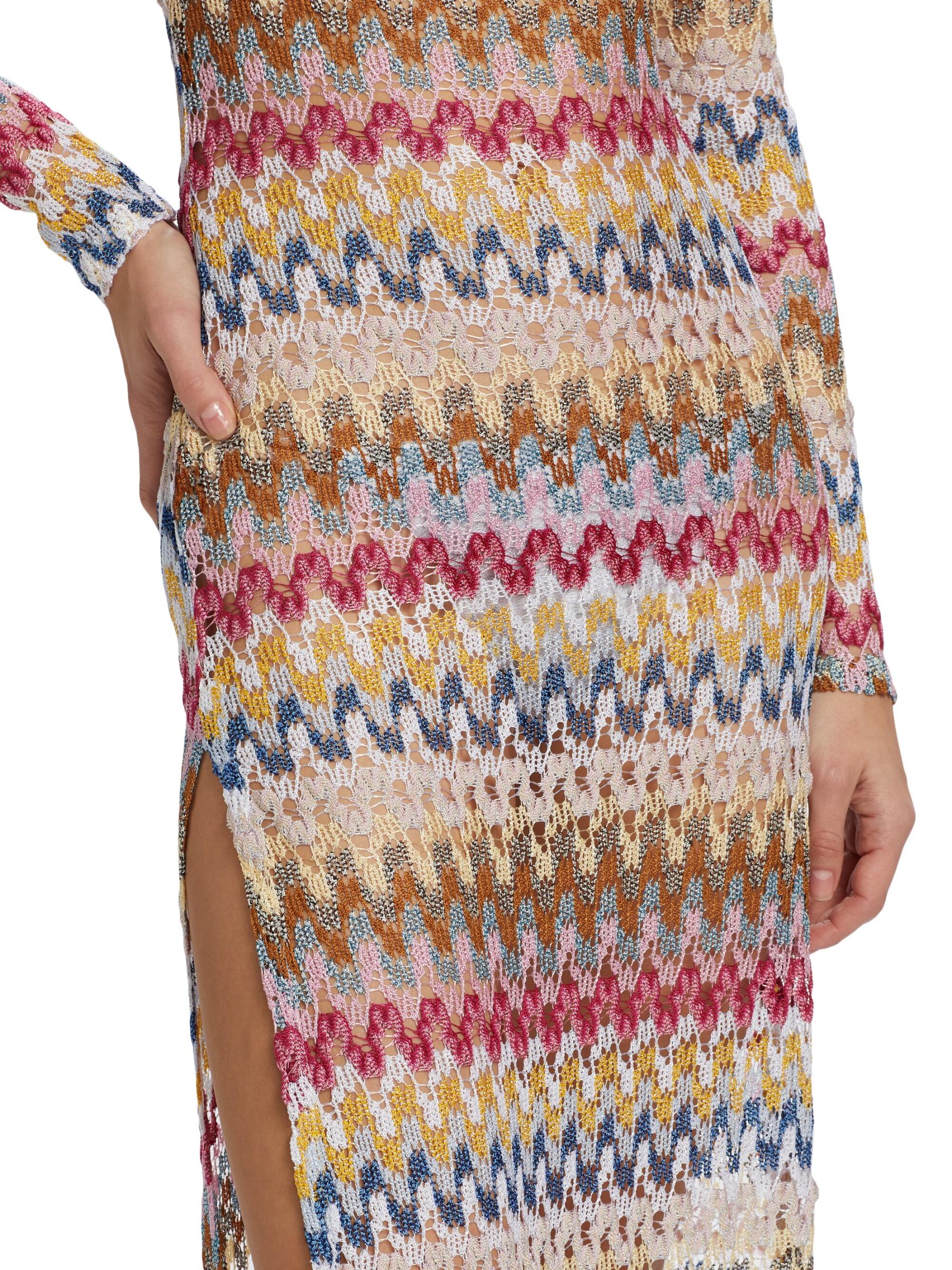 Shop Missoni - Raschel Lace Cover-Up Maxi dress | Saks Fifth