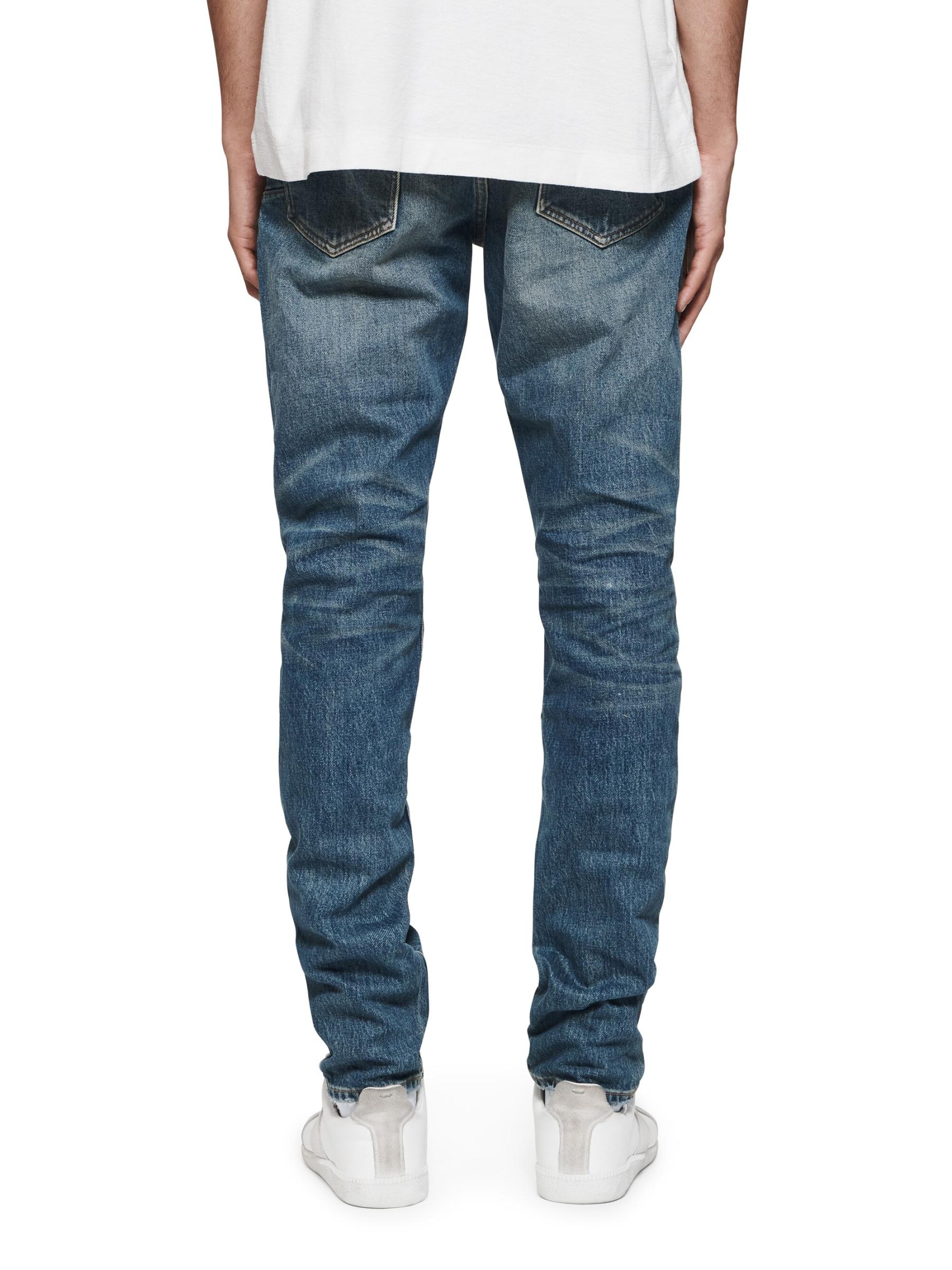 送料関税込【PURPLE BRAND】P001 Vintage Knee Blowout スキニー Purple Brand Vintage Knee Blowout Men's Skinny Jeans - SIZE