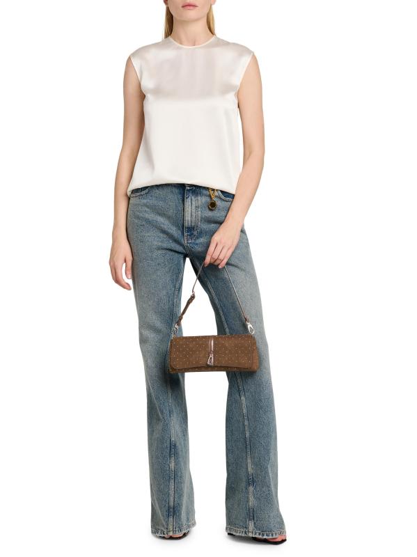 #2: حقيبة كتف رايدر مرصعة - موكا