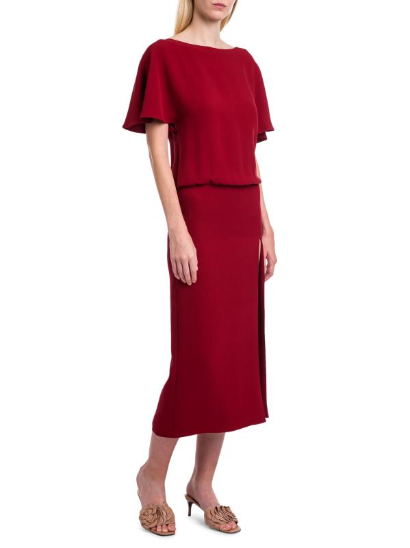 #3: فستان بلوسون متوسط الطول - كريميسي