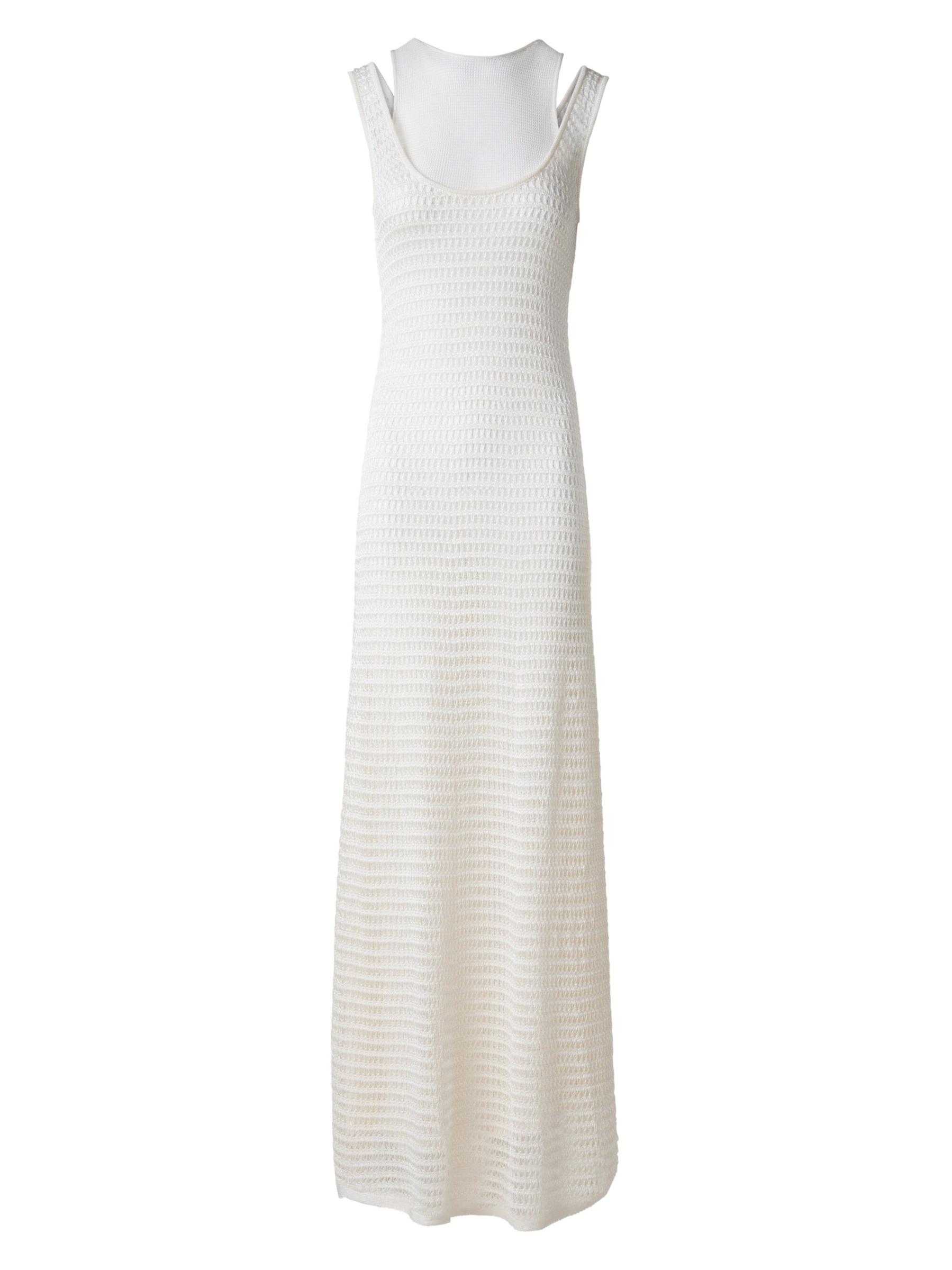 Shop Akris - Crochet Sleeveless Maxi-Dress | Saks Fifth