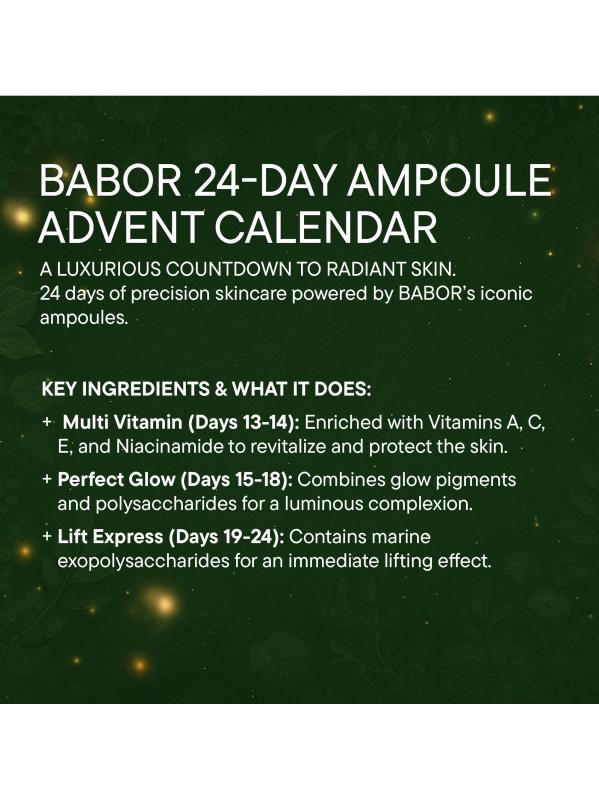 #5: تقويم ظهور الأمبولة لمدة 24 يومًا - NO COLOR